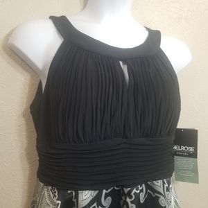 Melrose Social Halter Dress Size 18 NWT